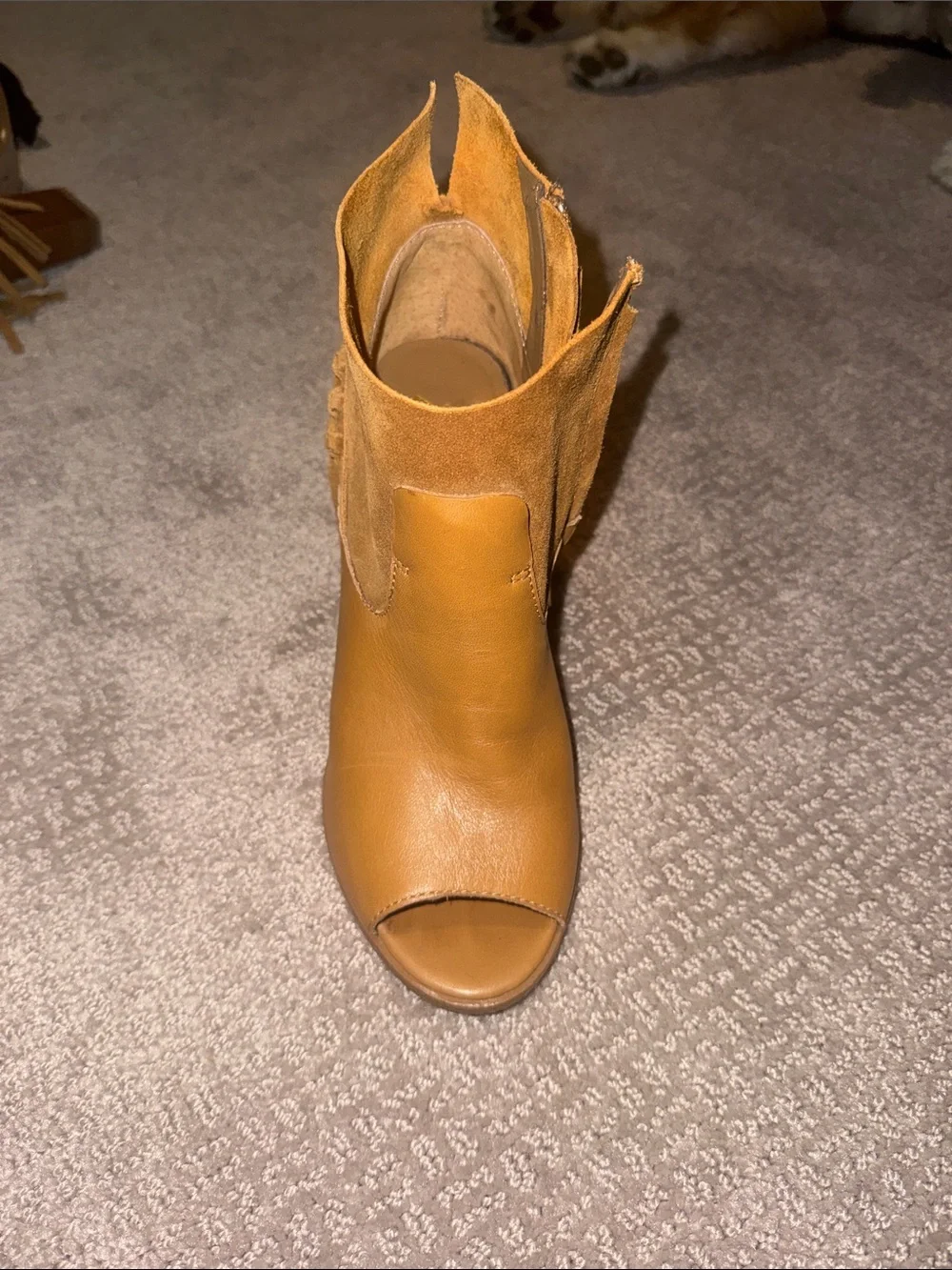 Marc Fisher stylish mustard